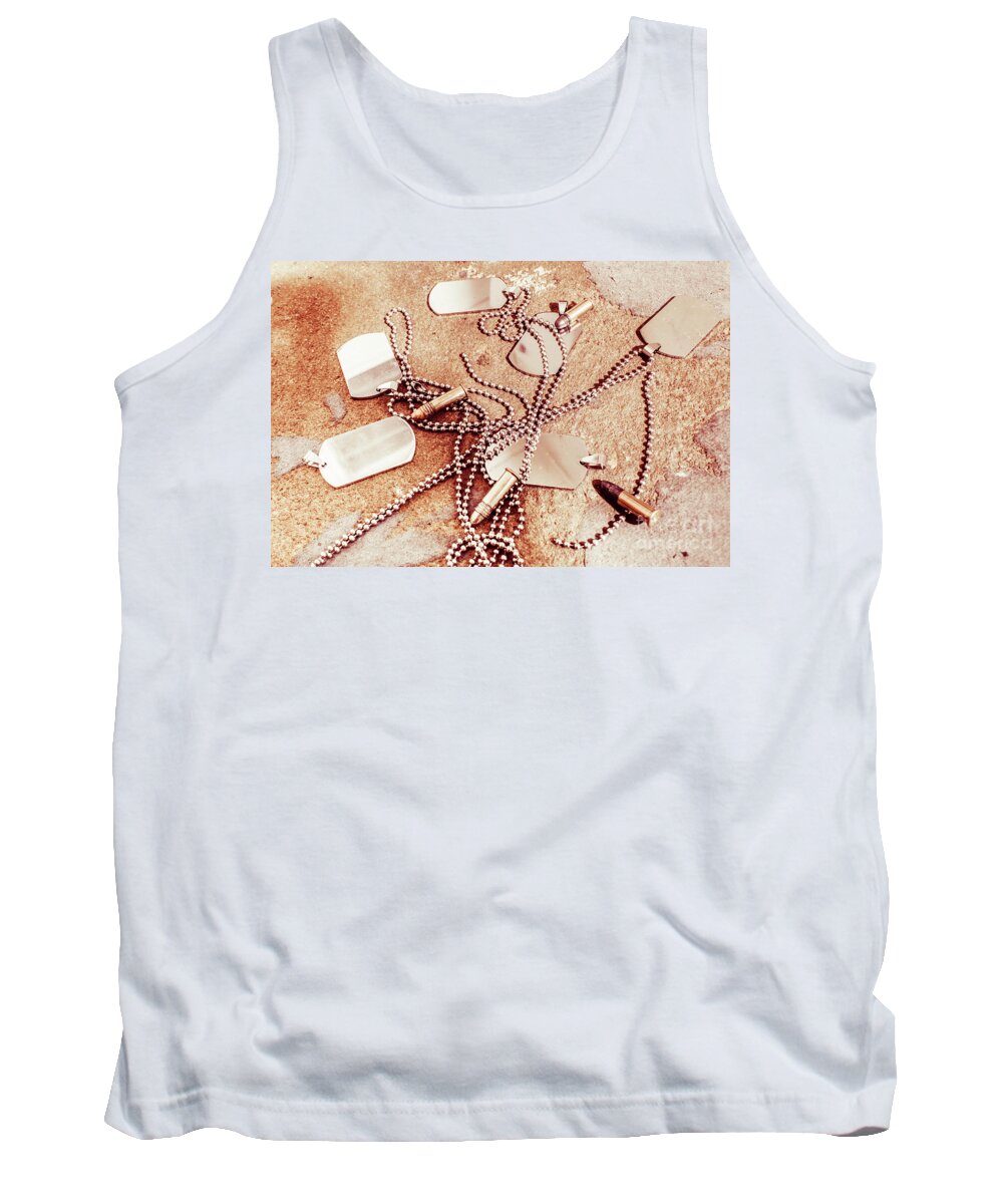 Marines Tank Top featuring the photograph Campaign of liberty by Jorgo Photography