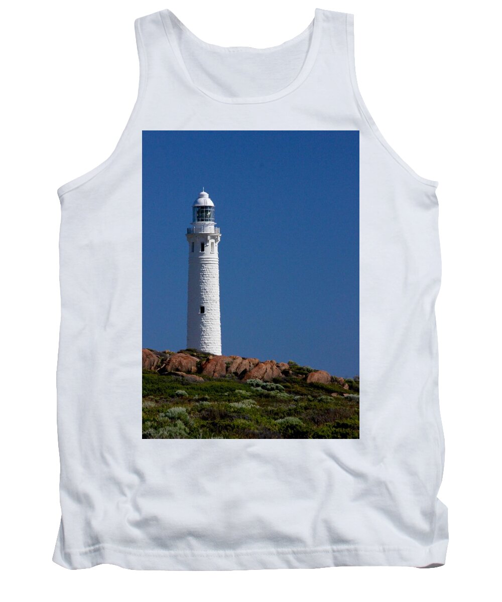 Margaret Tank Top featuring the photograph Cape Leeuwin Light House by Sarah Lilja