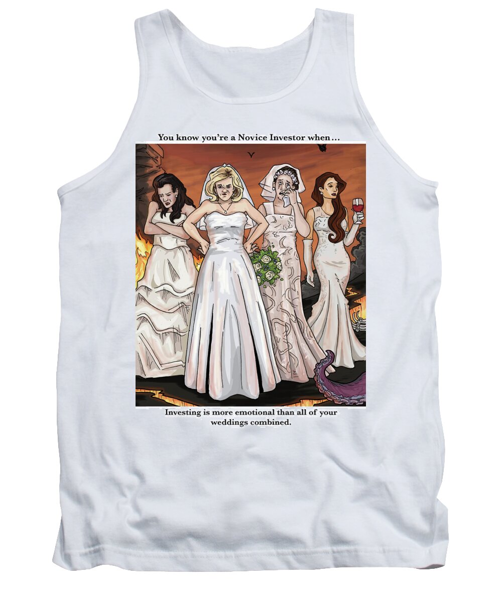 Illustration Tank Top featuring the digital art Chapter 8 by Mark Slauter