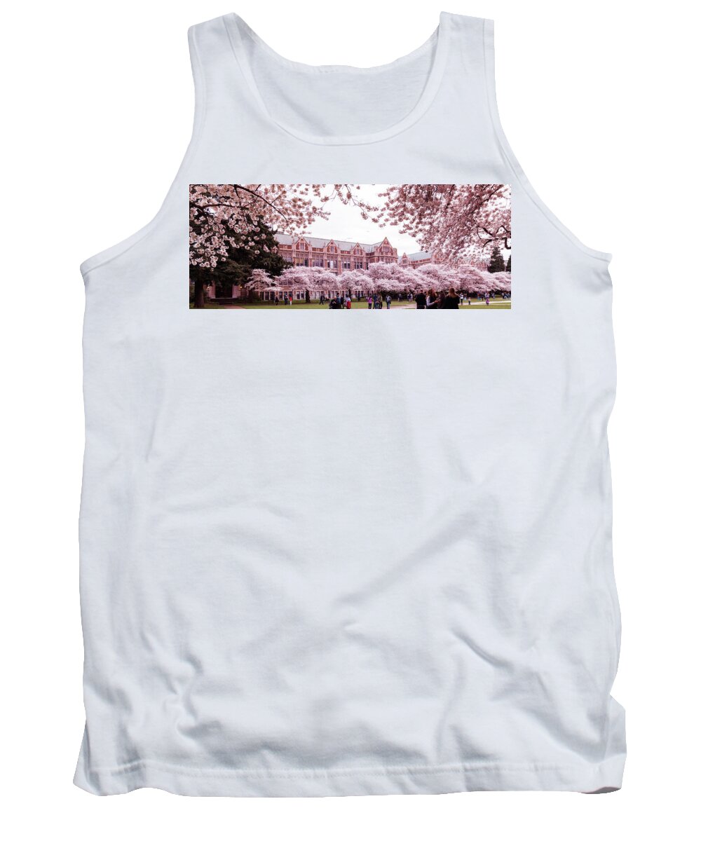  Tank Top featuring the photograph Cherry Panorama by Rebekah Zivicki