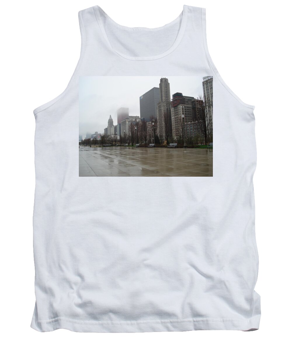 Chicago Tank Top featuring the photograph Chicago Loop by Curtis Krusie
