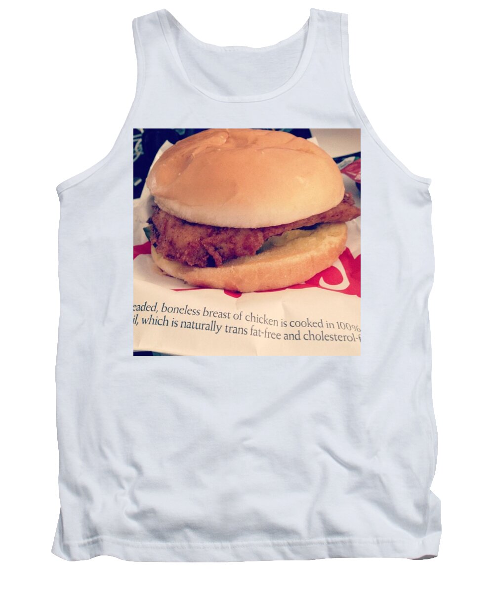  Tank Top featuring the photograph Chicken Fil A ..the Real Good Mood Food by Ryan Johnston