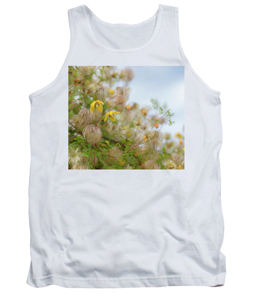 Clematis Tank Top featuring the photograph Clematis by Diane Fifield