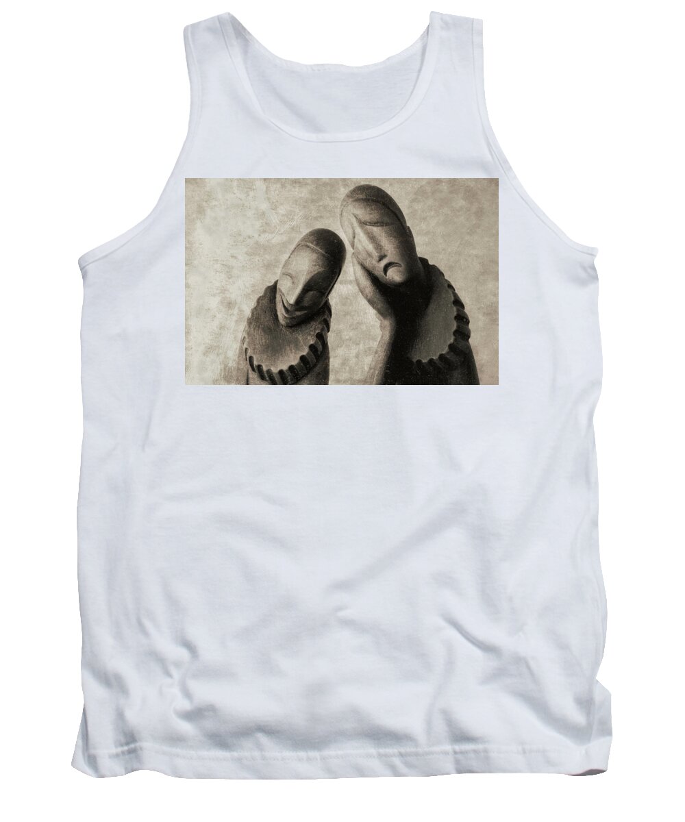  Tank Top featuring the photograph Comedy and Tragedy by David Smith
