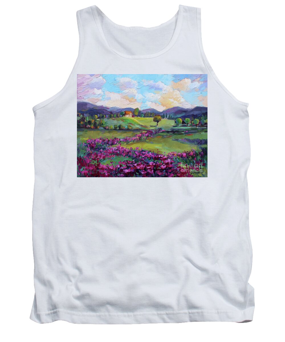  Tank Top featuring the painting Dream in Color by Jennifer Beaudet