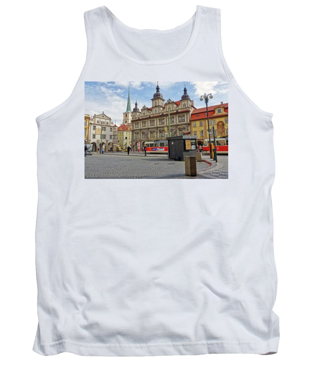 Morning Tank Top featuring the photograph Early Morning In Prague by Rick Rosenshein