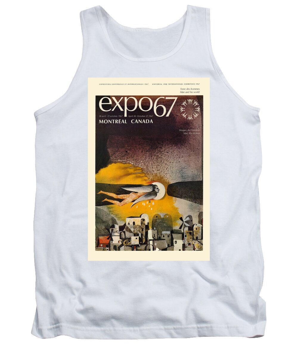 Expo 67 Tank Top featuring the photograph Expo 67 by Andrew Fare