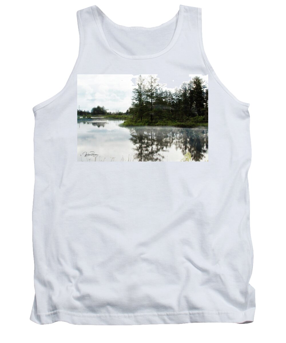 Fog Tank Top featuring the photograph Foggy Morning by Jackson Pearson