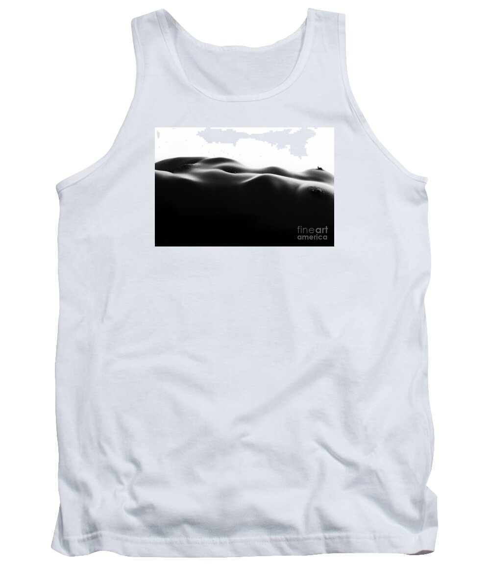 Artistic Tank Top featuring the photograph Follow the River by Robert WK Clark