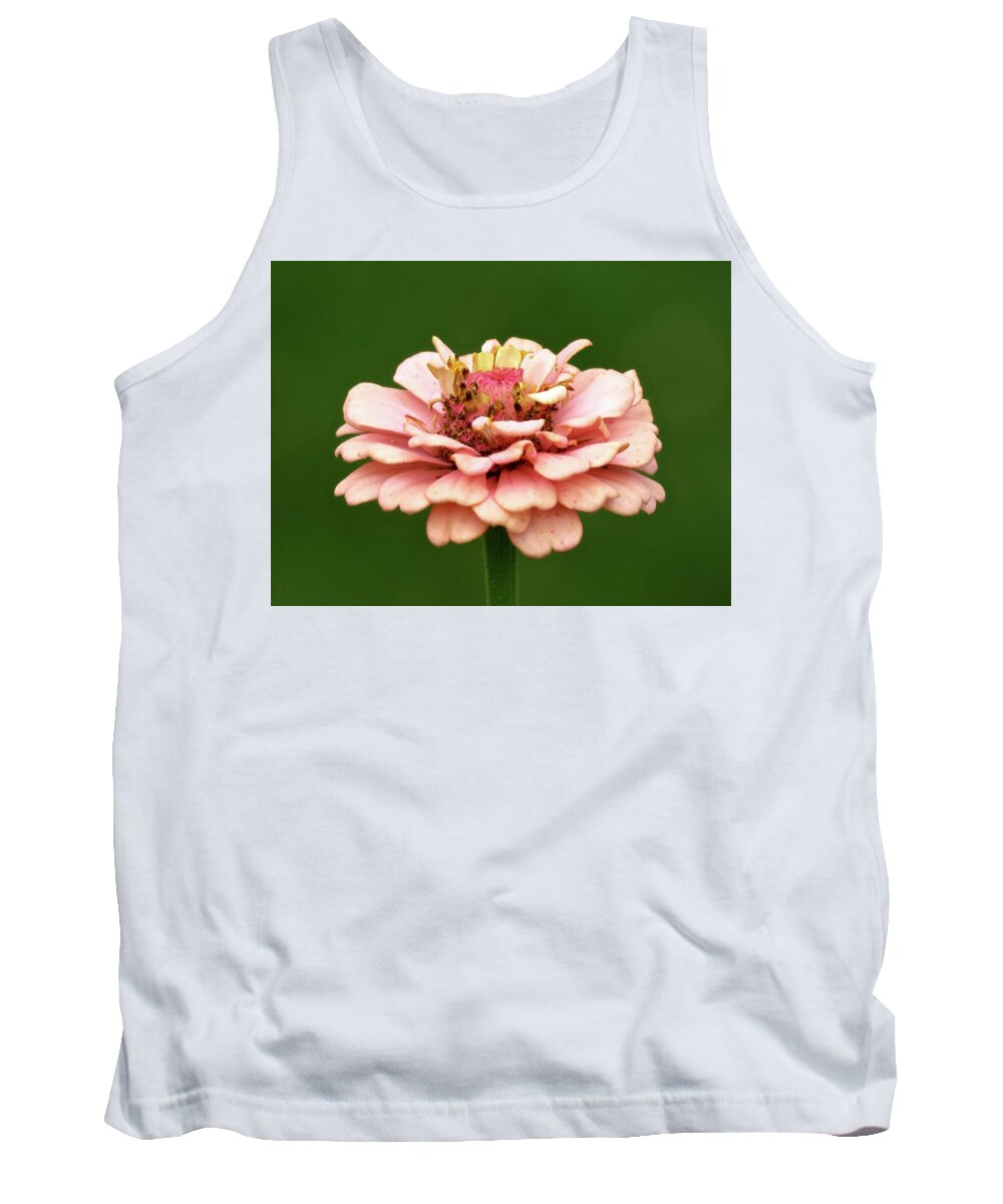 Flower Tank Top featuring the photograph From Garden to Heart by Azthet Photography