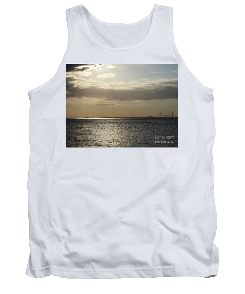 Sunset Tank Top featuring the photograph Glorious by Jan Gelders