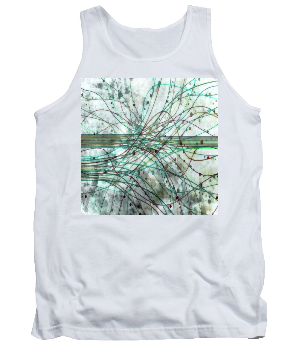 Harness Tank Top featuring the digital art Harnessing Energy 3 by Angelina Tamez