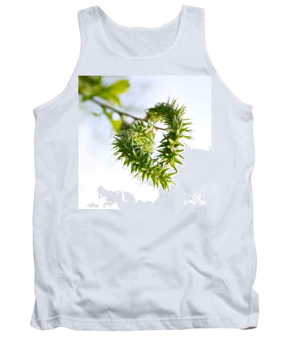 Nature Tank Top featuring the photograph Heart in nature by Kati Finell