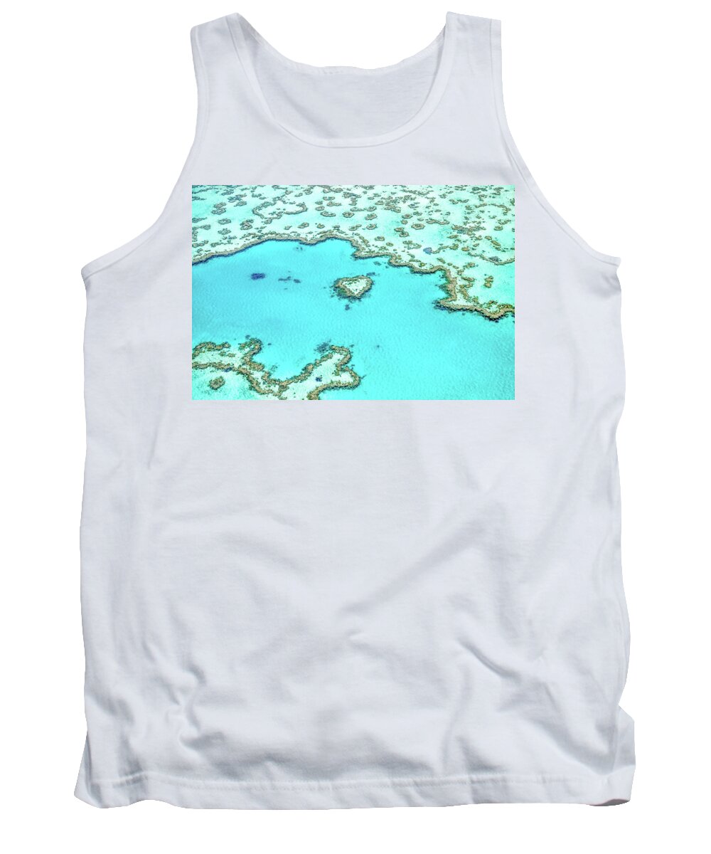 Australia Tank Top featuring the photograph Heart Of The Reef by Az Jackson