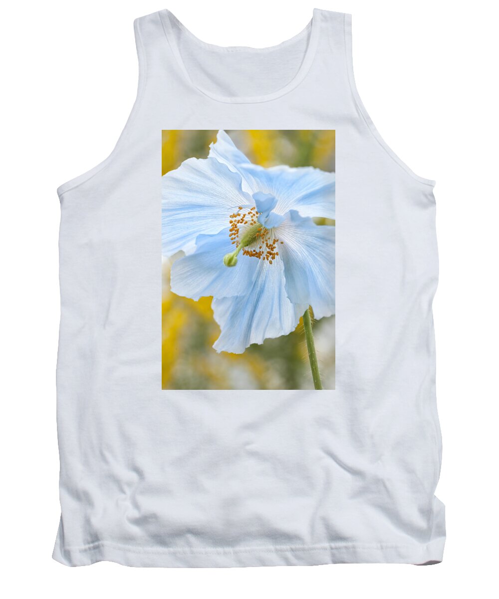 Nobody Tank Top featuring the photograph Himalayan Poppy by Denise Bush
