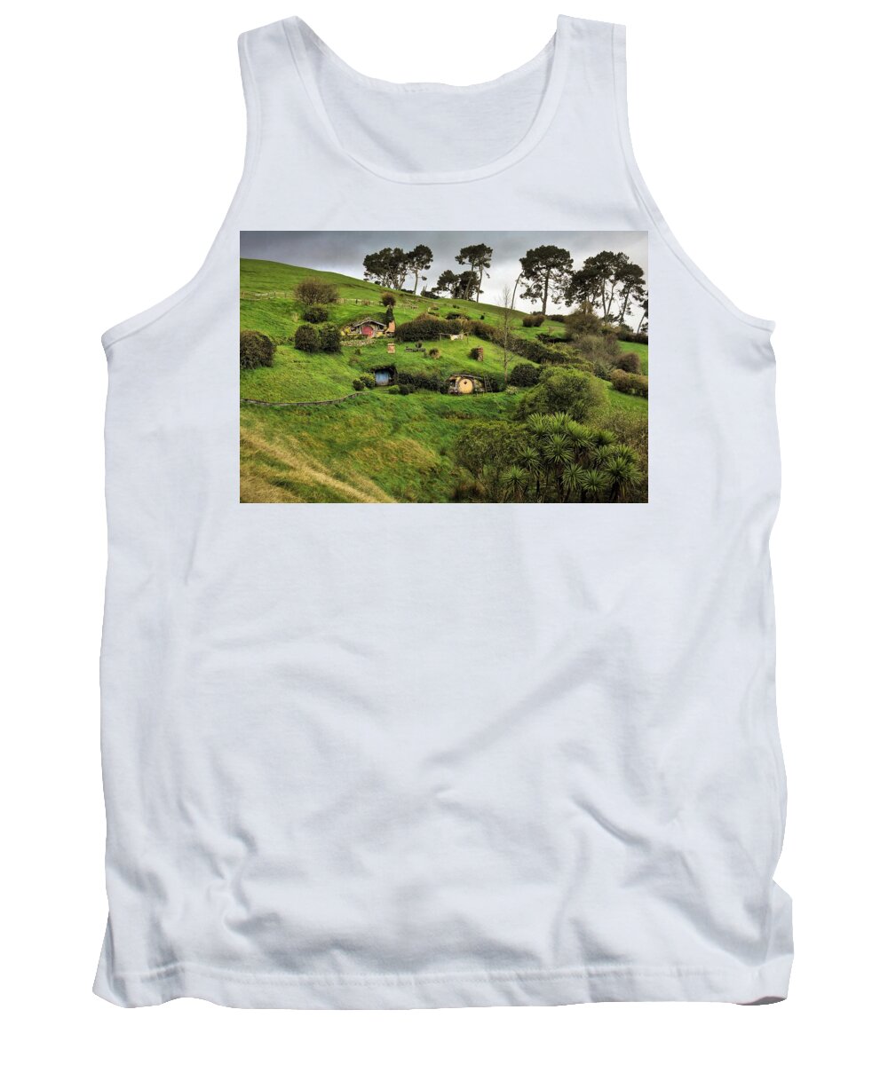 Photograph Tank Top featuring the photograph Hobbit Valley by Richard Gehlbach
