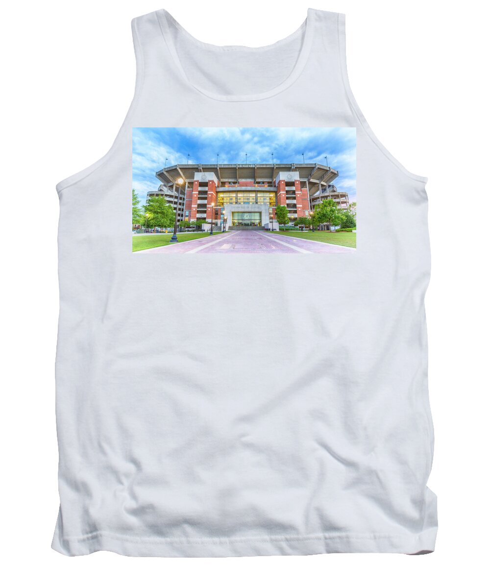 Alabama Tank Top featuring the photograph Home of Champions -- Bryant-Denny Stadium by Stephen Stookey