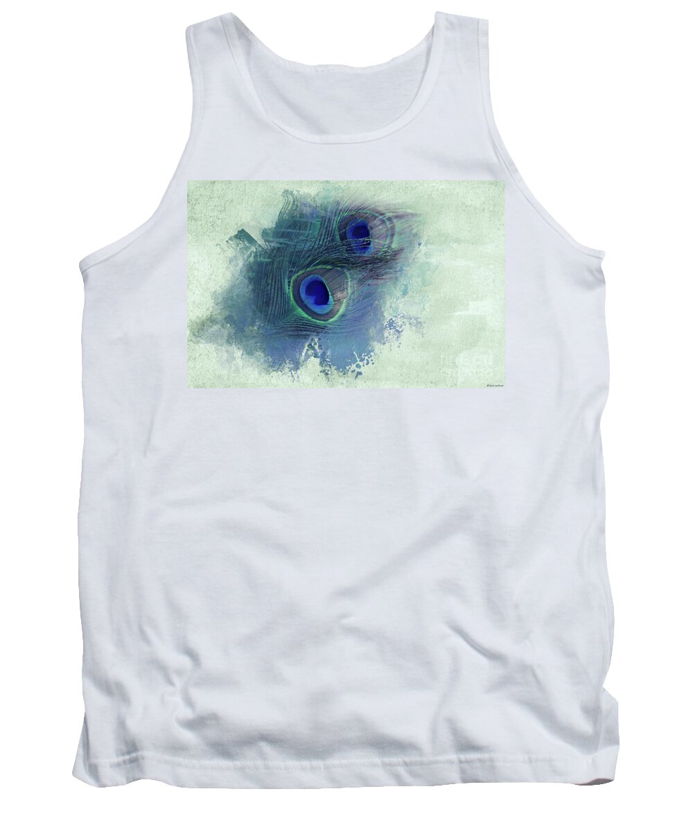 Peacock Tank Top featuring the photograph Hope by Eva Lechner