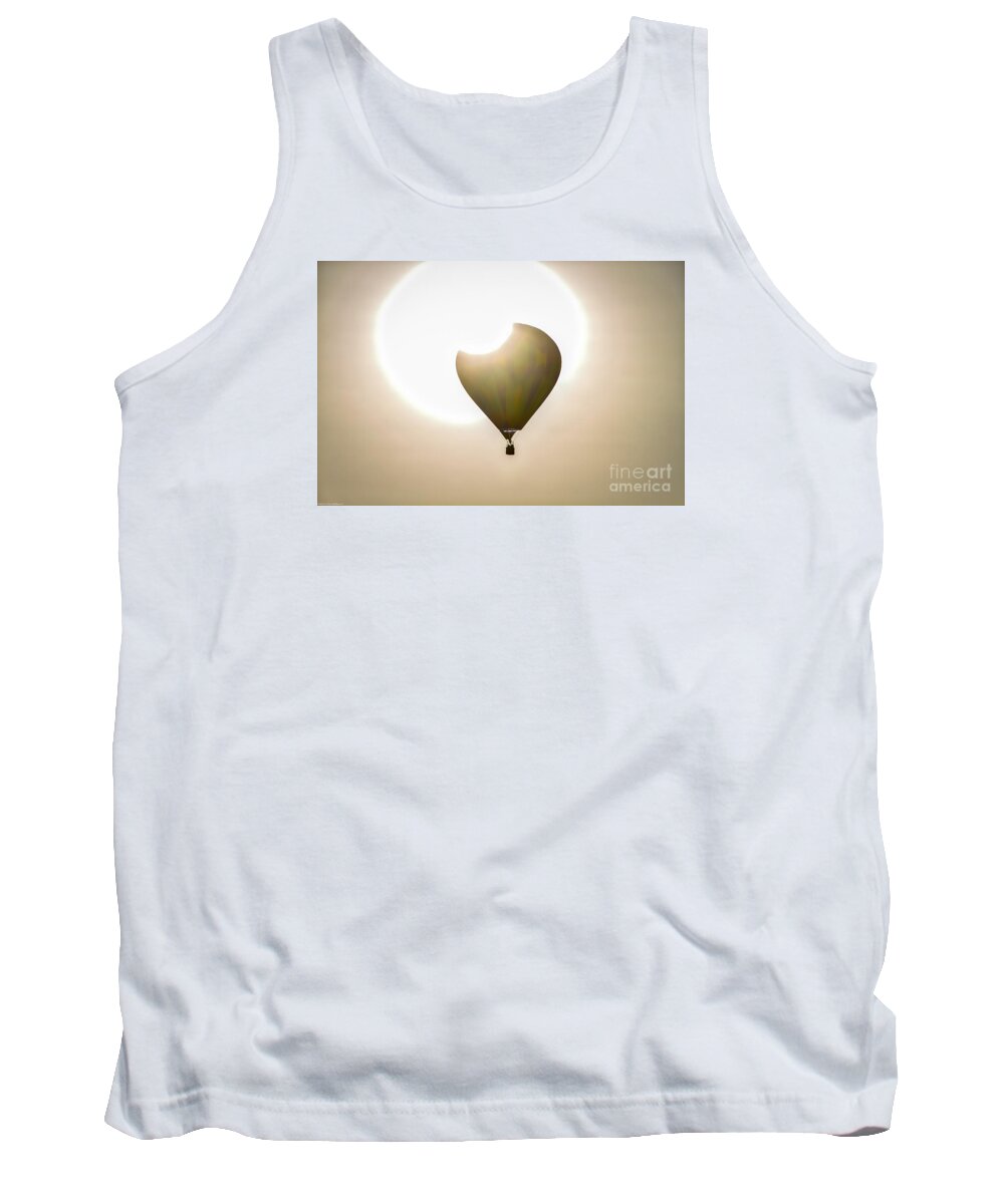 Hot Air Tank Top featuring the photograph Hot Air by Mitch Shindelbower