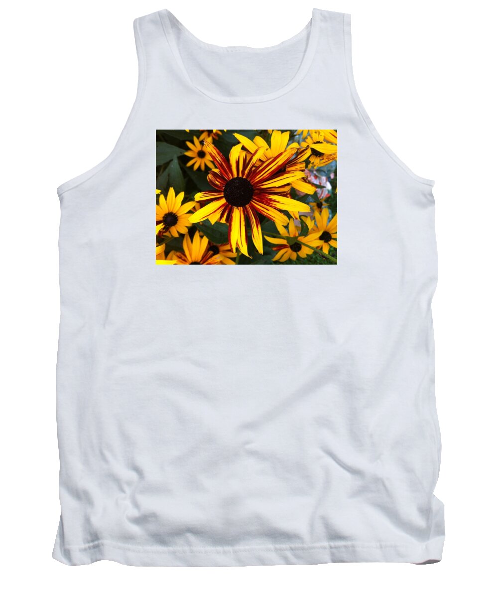 Flower Tank Top featuring the photograph Infected by Annie Walczyk