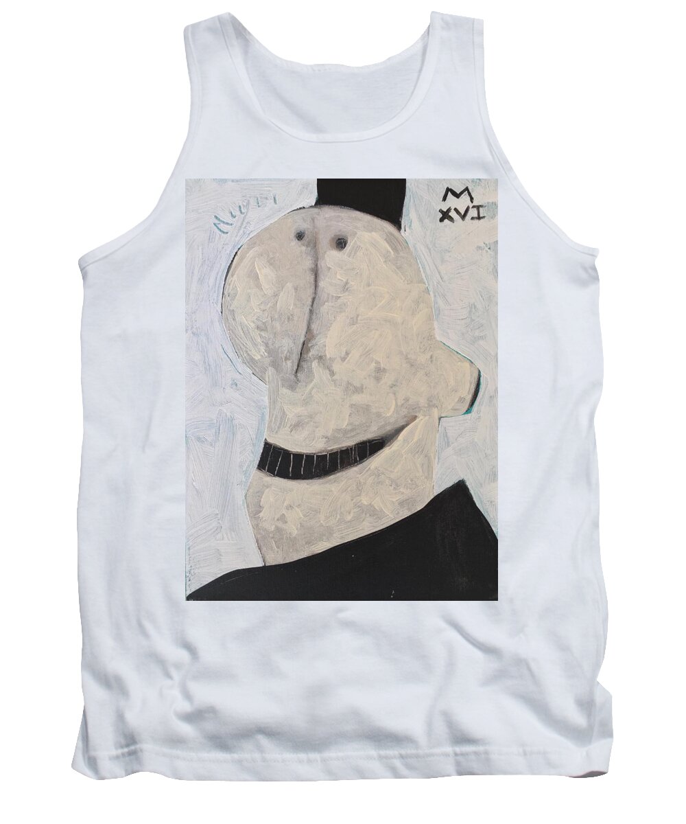 Abstract Tank Top featuring the painting INQUISITORS No 2 by Mark M Mellon