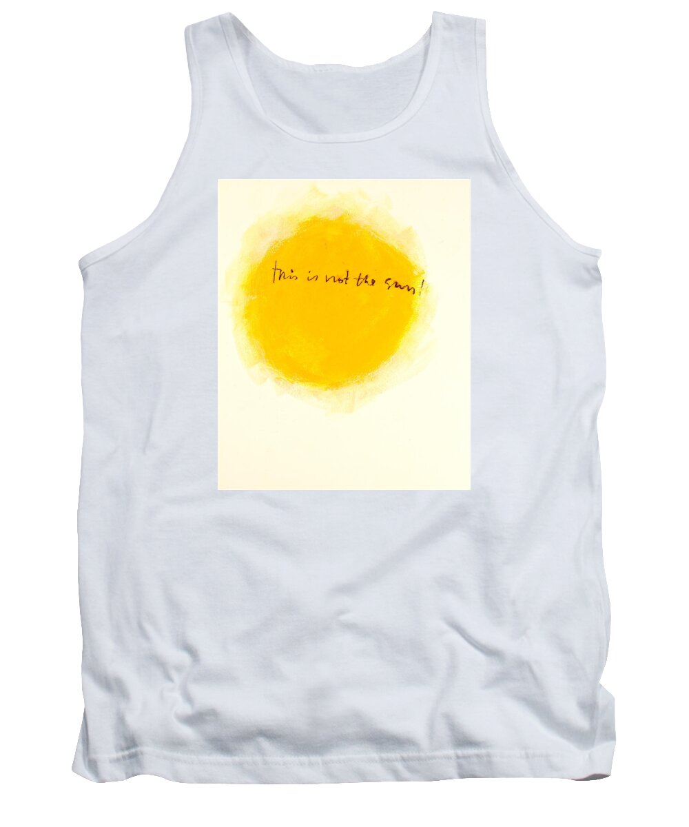 Acrylic Tank Top featuring the painting Isnt It Obvious by Cliff Spohn