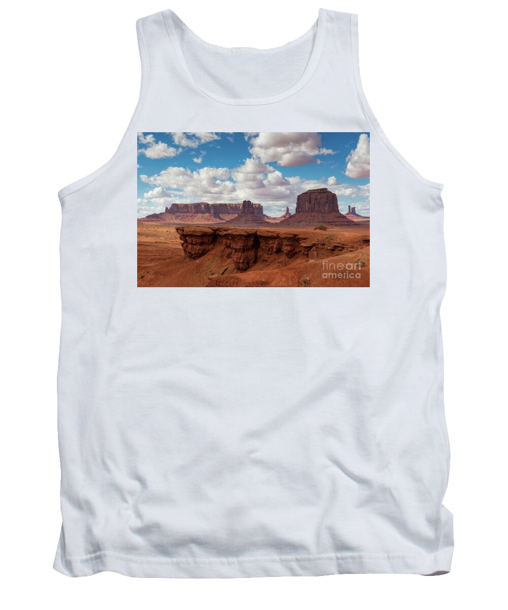Monument Valley Tank Top featuring the photograph John Ford's Point by Mimi Ditchie