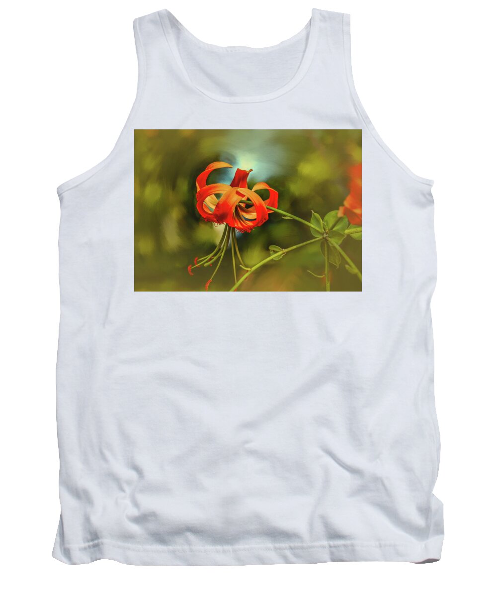 Lily Tank Top featuring the photograph Lily #h8 by Leif Sohlman