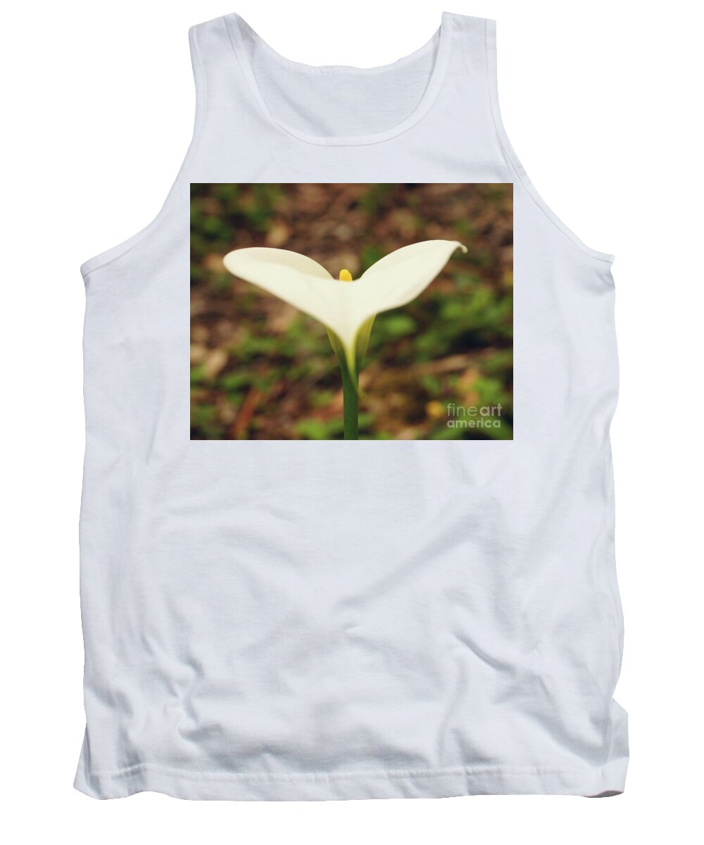 Heart Tank Top featuring the photograph Lily of the Valley by Cassandra Buckley
