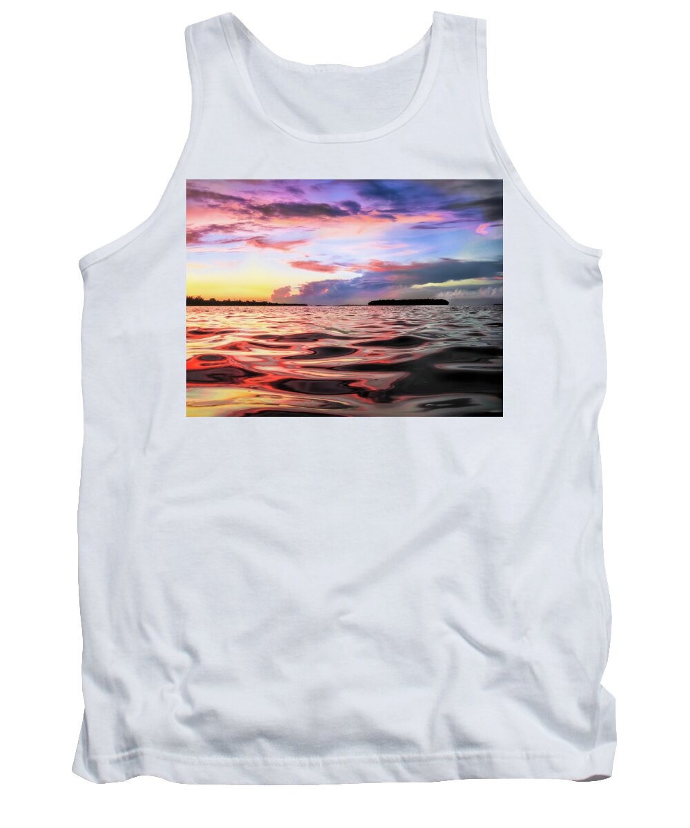 9/7/13 Tank Top featuring the photograph Liquid Red by Louise Lindsay