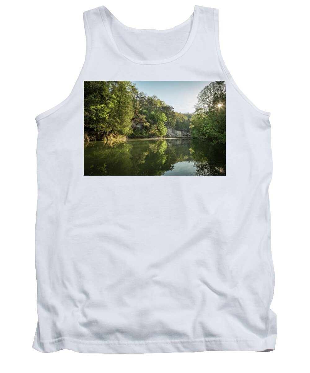 Kentucky Tank Top featuring the photograph Little Sandy Sunrise by Randall Evans