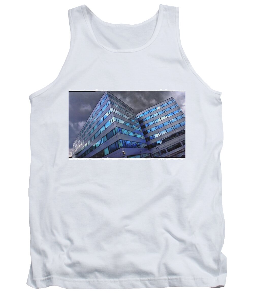 Buildings Tank Top featuring the photograph #londonerslondon #architectureporn by Tai Lacroix