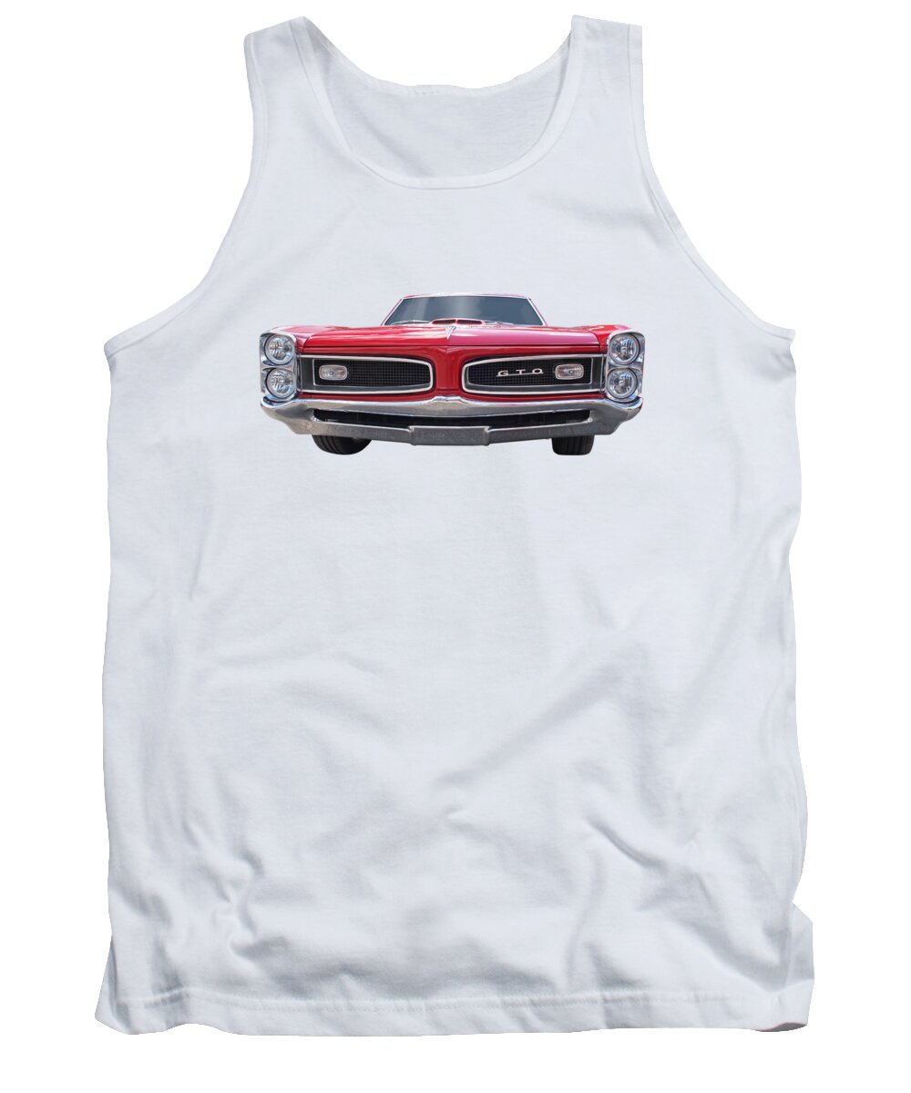 Pontiac Tank Top featuring the photograph Look At Me - GTO by Gill Billington