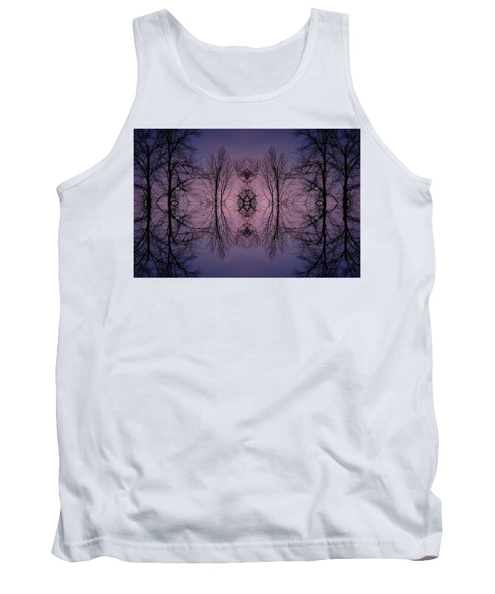 Trees Tank Top featuring the photograph Lookout by Annie Walczyk
