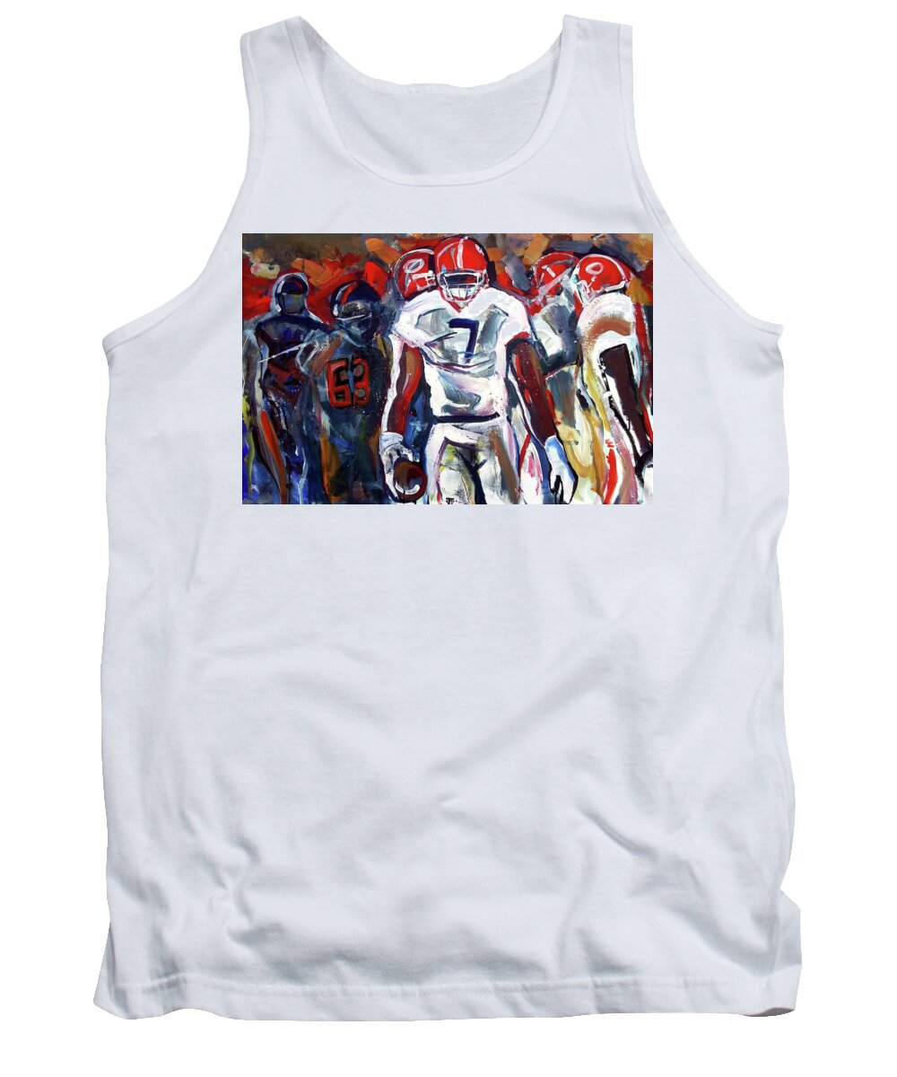  Tank Top featuring the painting Lorenzo Control by John Gholson