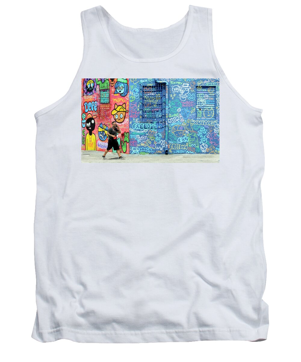 Wall Art Tank Top featuring the photograph Lost in Translation by Keith Armstrong