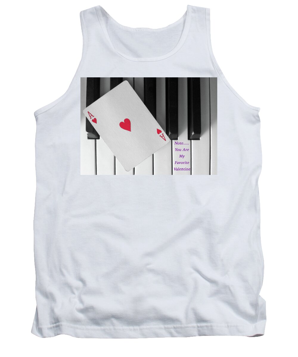 Love Tank Top featuring the photograph Love Notes by Don Spenner