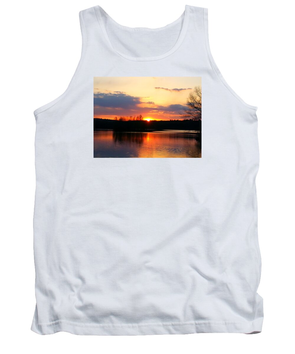 Sunset Tank Top featuring the photograph Lullaby by Dani McEvoy