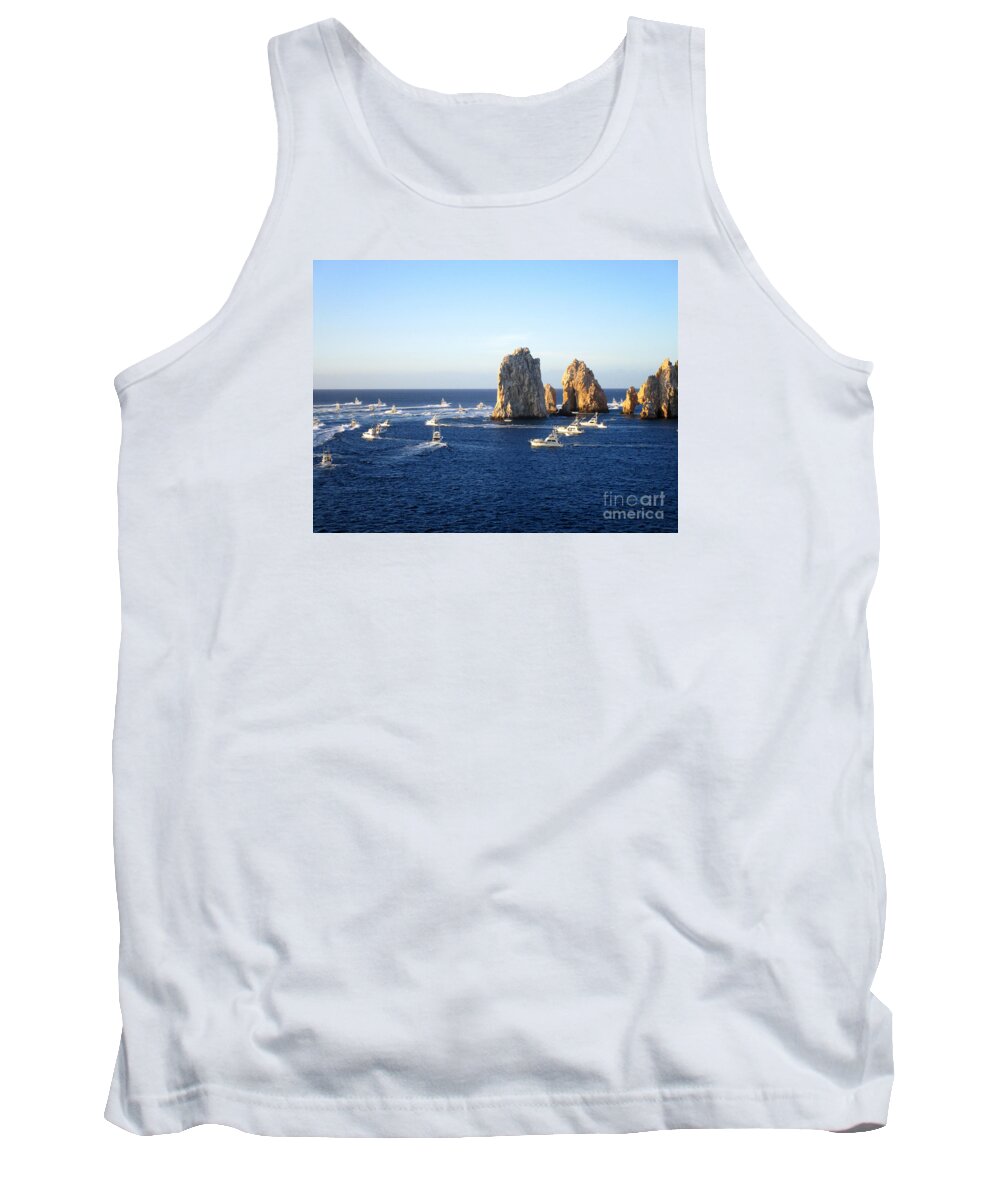 Marlin Fishing Tournament Tank Top featuring the photograph Marlin Fishing Tournament 1 by Randall Weidner