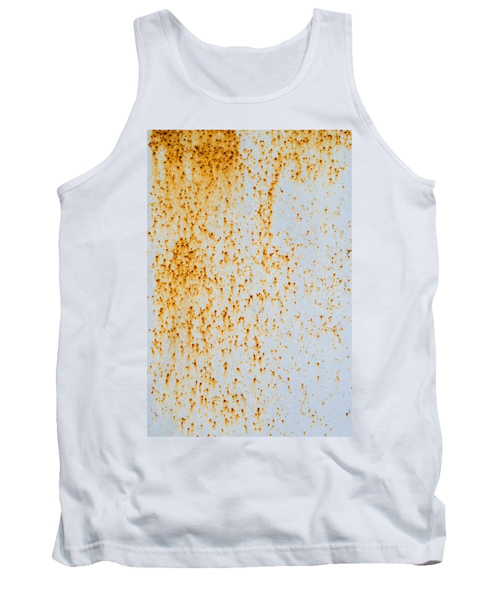 Abstract Tank Top featuring the photograph Metal Rust by John Williams