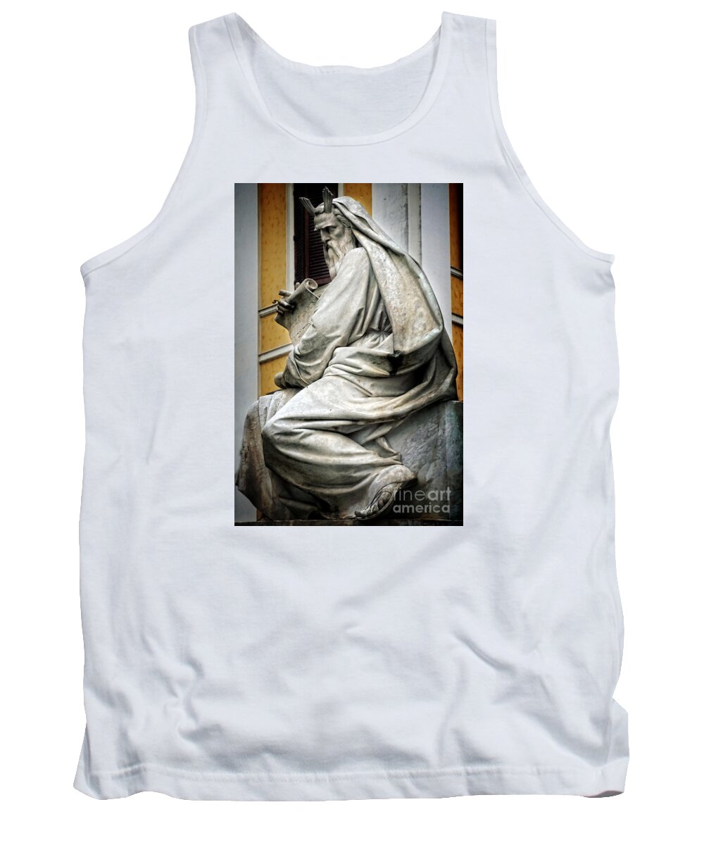 Moses Tank Top featuring the photograph Moses by Jacometti by HD Connelly