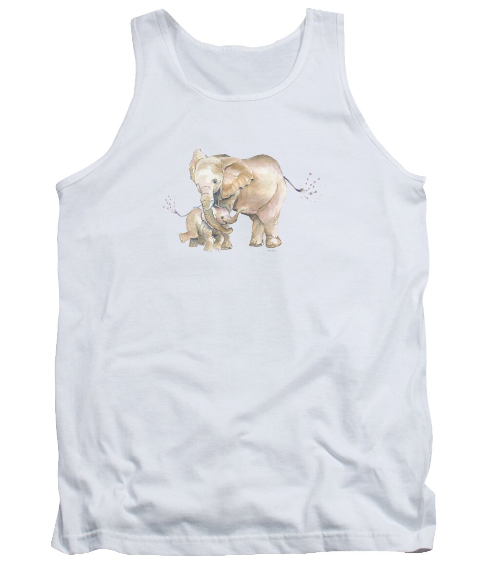 Mother's Love Tank Top featuring the painting Mother's Love by Melly Terpening