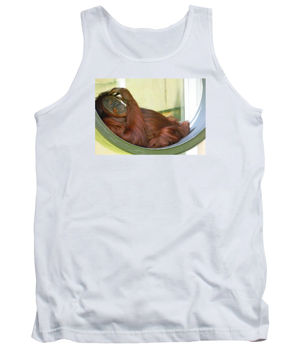 My Thinking Place Tank Top featuring the photograph My Thinking Place by Emmy Vickers