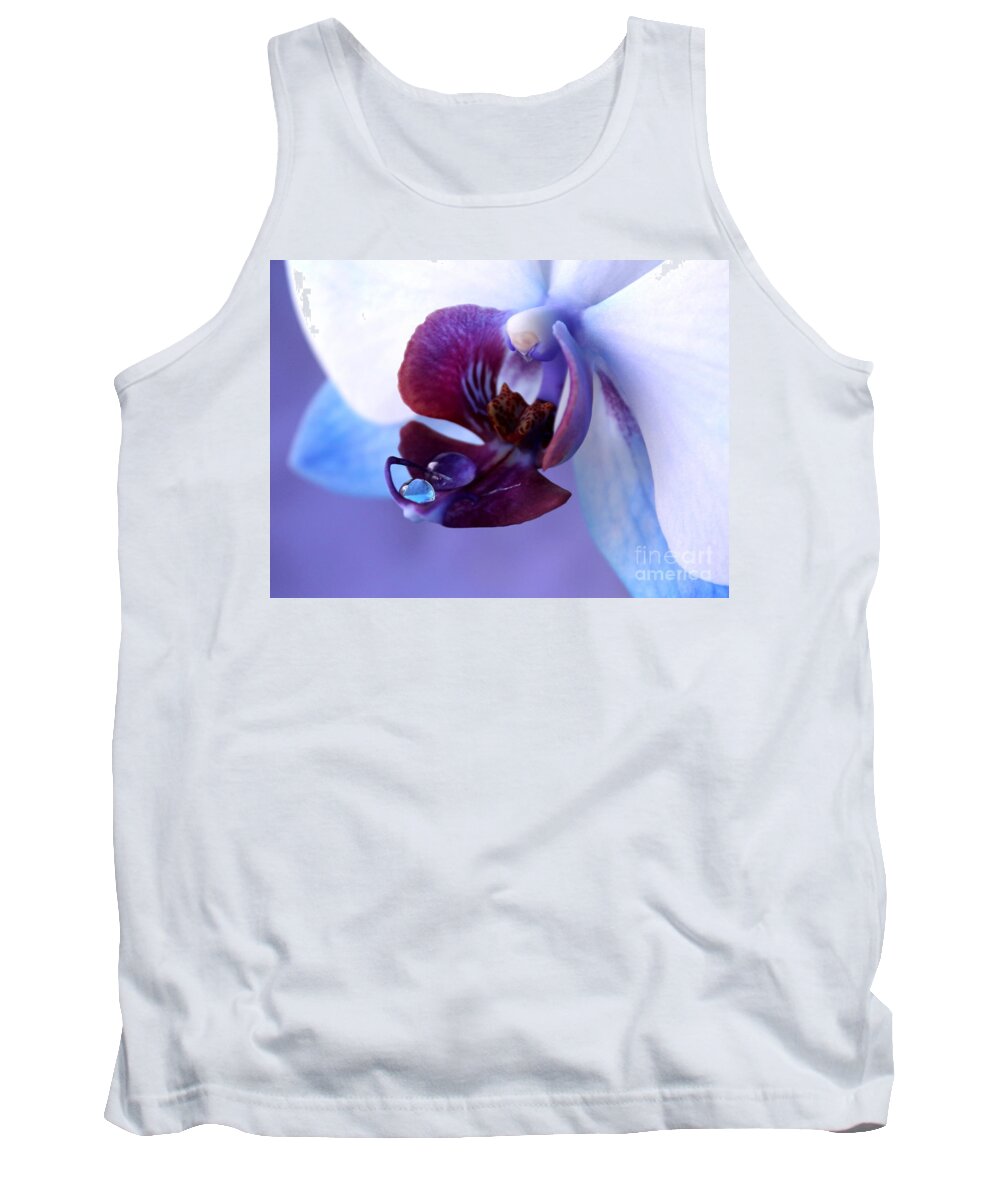 Orchid Tank Top featuring the photograph Natures Brilliance by Krissy Katsimbras