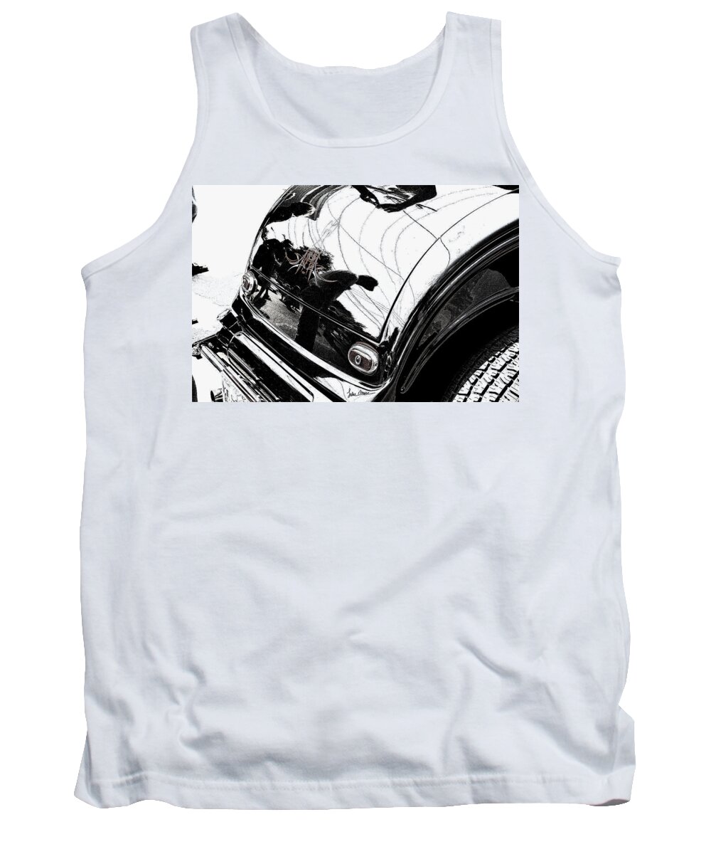 Hot Rod Tank Top featuring the photograph No. 1 by Luke Moore