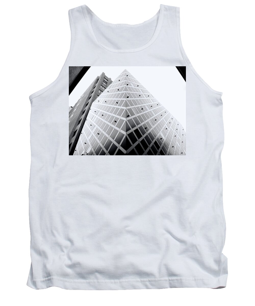 Building Tank Top featuring the photograph Non-pyramidal by Wayne Sherriff