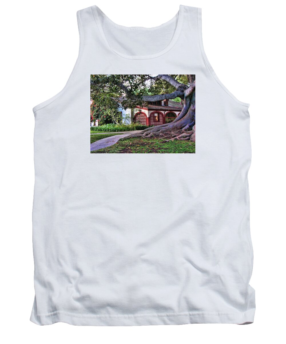 Adobe Tank Top featuring the photograph Old Adobe by Helaine Cummins