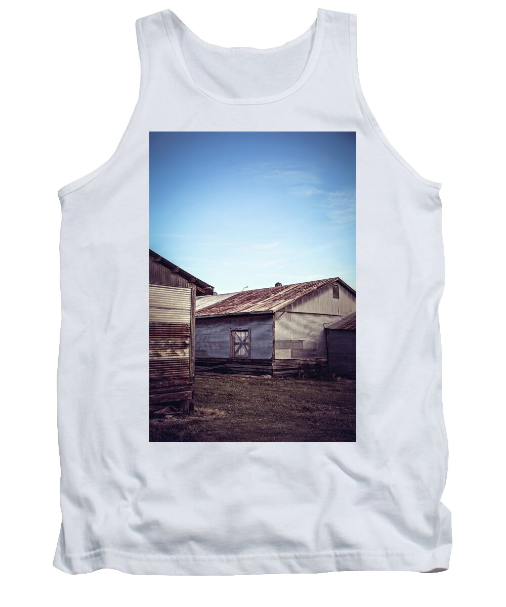 Metal Tank Top featuring the photograph Once Industrial - Series 2 by Trish Mistric