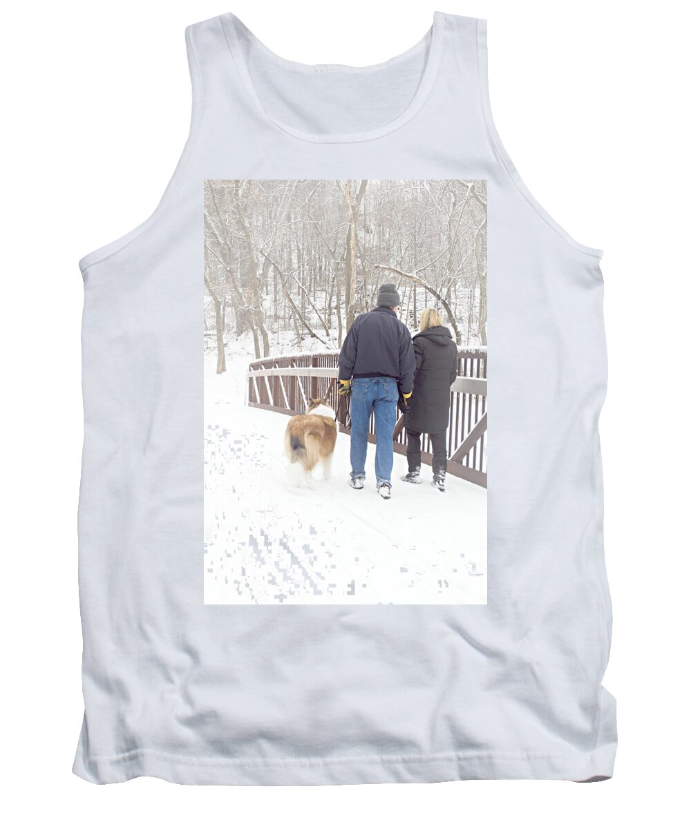 Photography Tank Top featuring the photograph Our Love Will Keep Us Warm by Larry Ricker