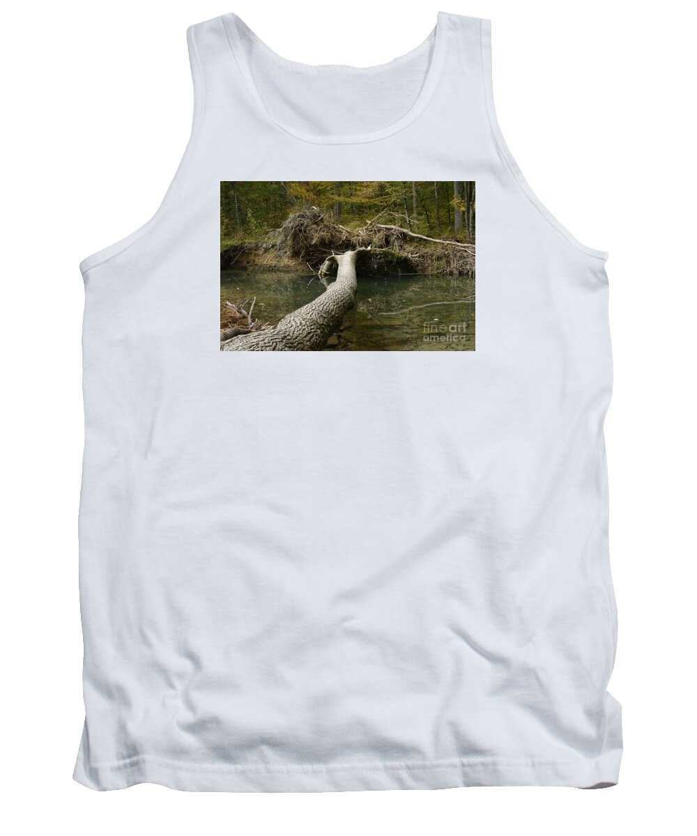 Mountain Streams Tank Top featuring the photograph Over On Clover by Randy Bodkins